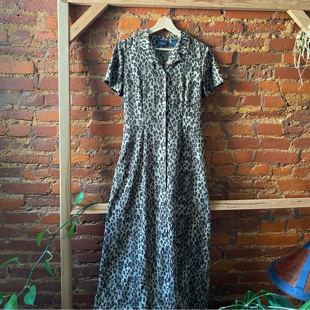 Vintage Crazy Horse maxi dress